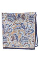 Men's Nordstrom Men's Shop 'three Panel' Silk Pocket Square