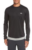 Men's Rvca Runner Mesh Long Sleeve T-shirt