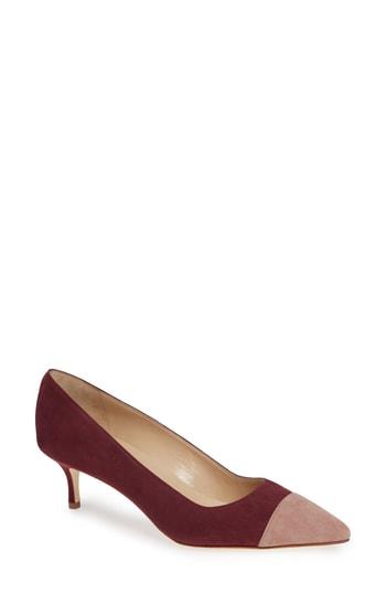 Women's Manolo Blahnik Bipunta Pointy Toe Pump .5us / 35.5eu - Burgundy
