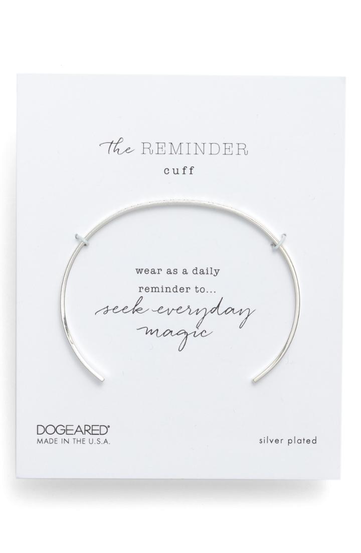 Women's Dogeared Seek Everyday Magic Thin Cuff Bracelet