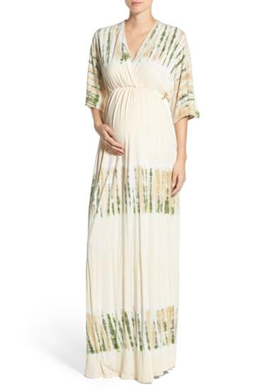 Women's Fillyboo Kimono Maternity Maxi Dress