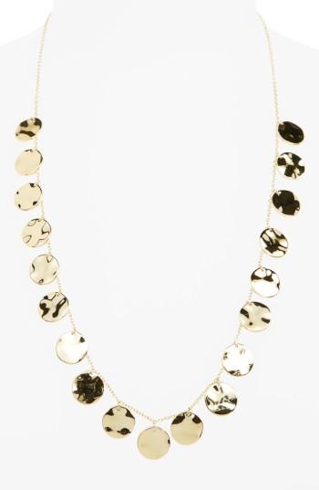 Women's Gorjana Chloe Long Frontal Necklace
