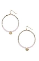 Women's Canvas Jewelry Beaded Hoops