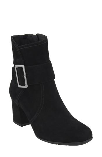 Women's Earthies Athena Bootie .5 M - Black