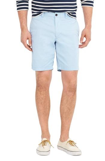 Men's J.crew Stretch Chino Shorts - Blue