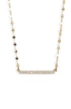 Women's Lana Jewelry 'mirage' Diamond Bar Pendant Necklace