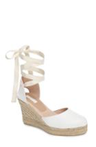 Women's Topshop Warmth Espadrille Wedge .5us / 40eu - White