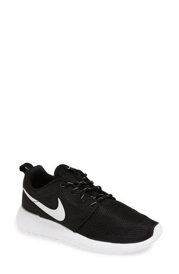 Women's Nike 'roshe Run' Sneaker Black/ White/ Platinum