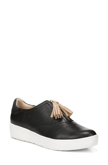 Women's Dr. Scholl's Blakely Tassel Zip Sneaker .5 M - Black