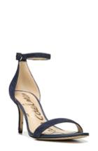 Women's Sam Edelman 'patti' Ankle Strap Sandal .5 M - Blue