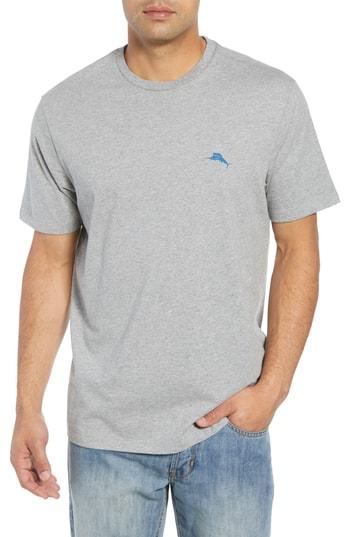 Men's Tommy Bahama The Struggle Is Reel T-shirt - Grey