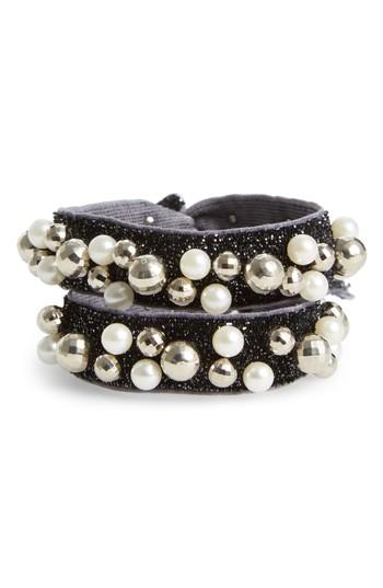 Tasha 2-pack Beaded Sparkling Ponytail Holder
