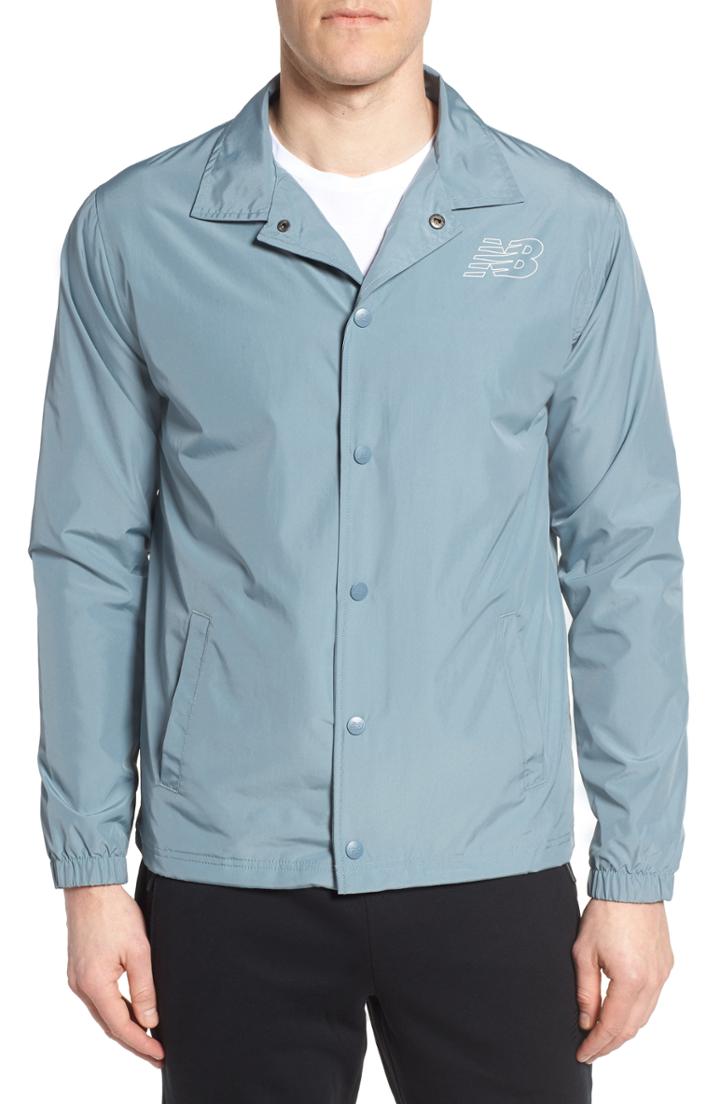 Men's New Balance Classic Coach's Jacket - Black
