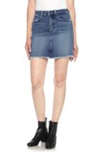 Women's Joe's Classics High Waist Cutoff Denim Miniskirt - Blue