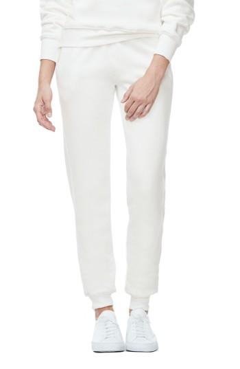 Women's Good American Good Sweats The Twisted Seam Pants - White