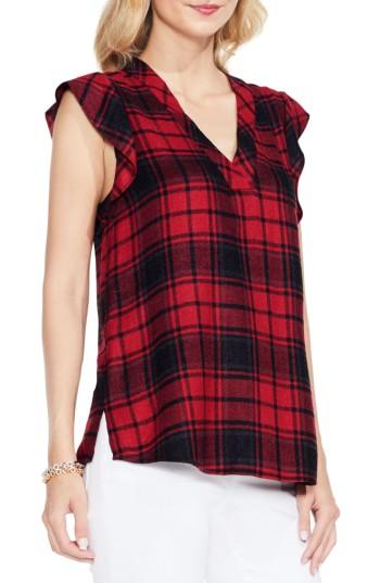 Women's Two By Vince Camuto Plaid Blouse