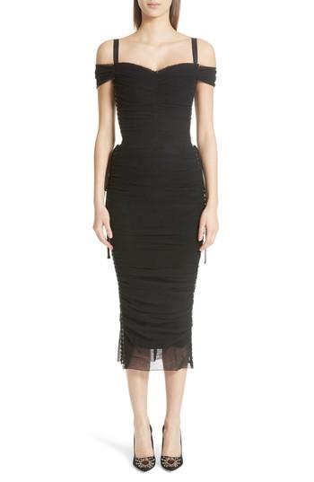 Women's Dolce & Gabbana Stretch Tulle Dress