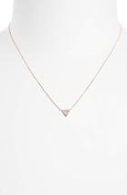 Women's Dana Rebecca Designs 'emily Sarah' Diamond Triangle Pendant Necklace