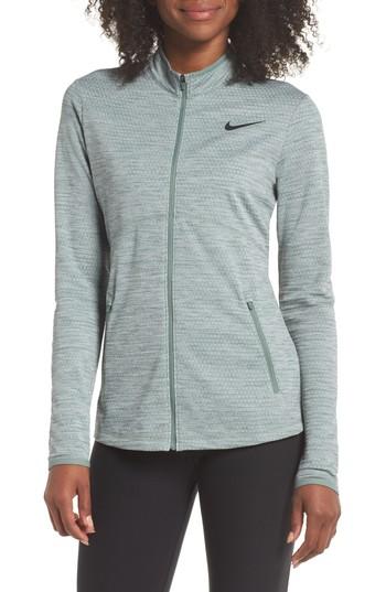 Women's Nike Dry Golf Jacket - Green