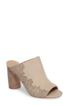 Women's Pour La Victoire Helaine Cutwork Mule .5 M - Beige