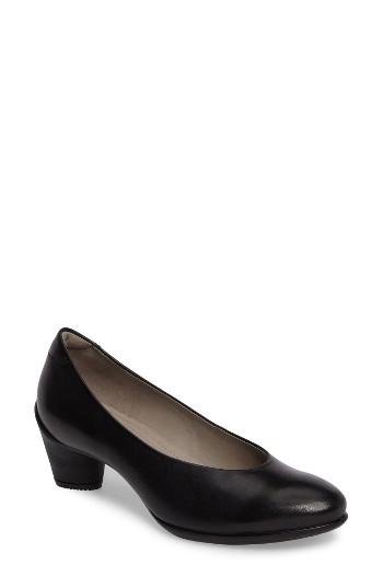 Women's Ecco Sculptured 45 Pump -8.5us / 39eu - Black