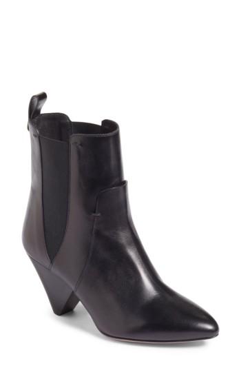 Women's Veronica Beard Landon Chelsea Bootie Us / 35eu - Black