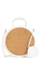 Sole Society Market Canteen Crossbody Bag - White