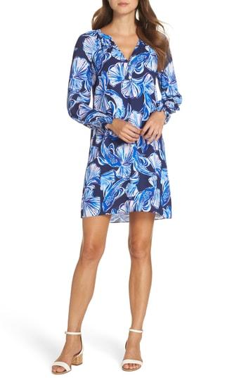 Women's Lilly Pulitzer Brynle Print Shift Dress - Blue
