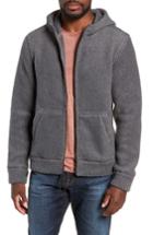 Men's Michael Bastian Regular Fit Polartec Fleece Hoodie - Grey