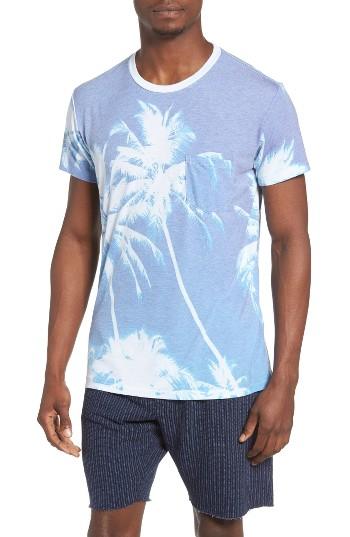 Men's Sol Angeles Azure Print Pocket T-shirt