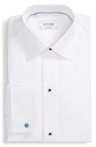 Men's Eton Contemporary Fit Solid Tuxedo Shirt - White