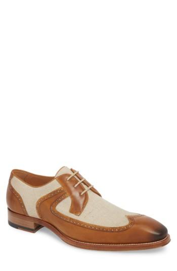 Men's Mezlan Teseo Spectator Wingtip Derby M - Brown