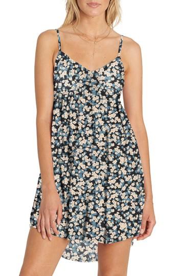 Women's Billabong Florida Fever Babydoll Dress - Blue