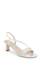 Women's Nina 'gerri' Embellished Slingback Sandal W - Metallic