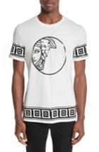 Men's Versace Collection Tonal Medusa Print T-shirt, Size - White