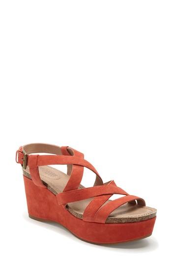 Women's Adam Tucker Bria Strappy Sandal .5 M - Orange