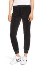 Women's Juicy Couture Zuma Velour Jogger Pants - Black