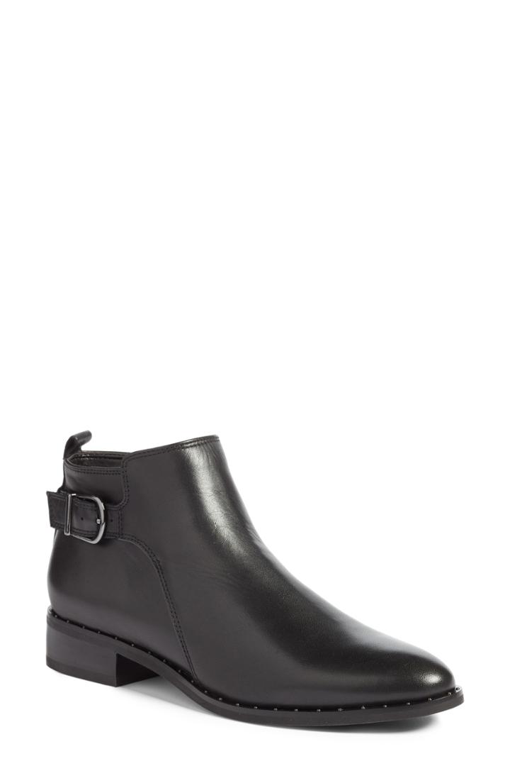 Women's Blondo Tami Waterproof Moto Boot M - Black