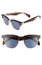 Men's Rag & Bone Clubmaster 52mm Sunglasses - Havana Palladium