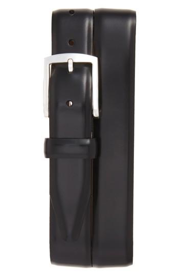 Men's Allen Edmonds Midland Ave. Leather Belt - Black