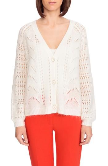 Women's Sezane Dereck Cardigan - White