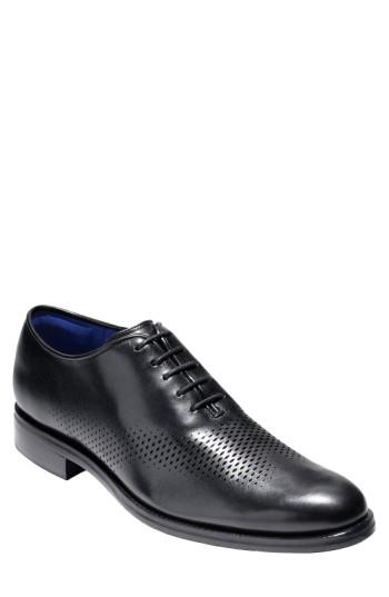 Men's Cole Haan Washington Grand Wingtip .5 M - Black