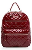 Mz Wallace Small Crosby Backpack - Red
