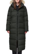 Women's Gallery Channel Quilted Jacket With Faux Fur Lined Hood - Black