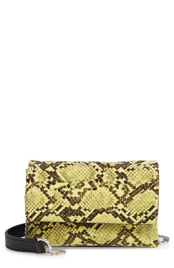Topshop Beau Belt Bag - Yellow