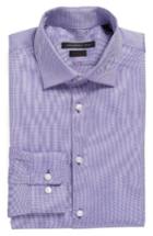 Men's John Varvatos Star Usa Slim Fit Solid Stretch Dress Shirt .5 R - Purple