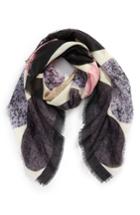 Women's Bp. Abstract Watercolor Square Scarf