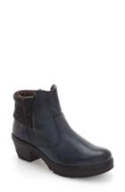 Women's Cloud Fab Plush Cuffed Bootie .5-6us / 36eu - Blue