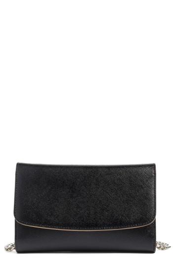 Women's Halogen Wallet On A Chain - Black
