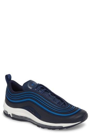 Men's Nike Air Max 97 Ultralight 2017 Sneaker .5 M - Blue